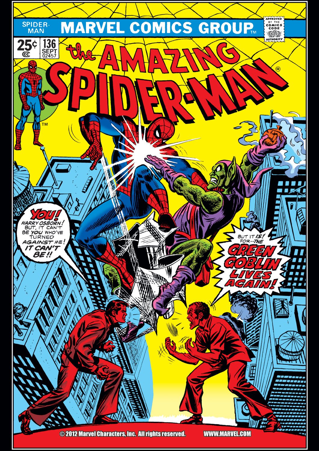 The Amazing Spider-Man (1963) issue 136 - Page 1