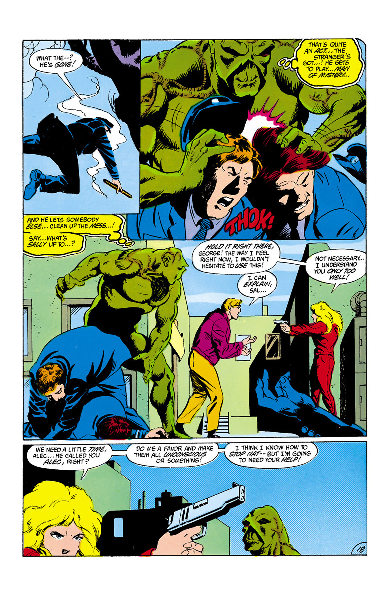 Swamp Thing (1982) Issue #15 #23 - English 19