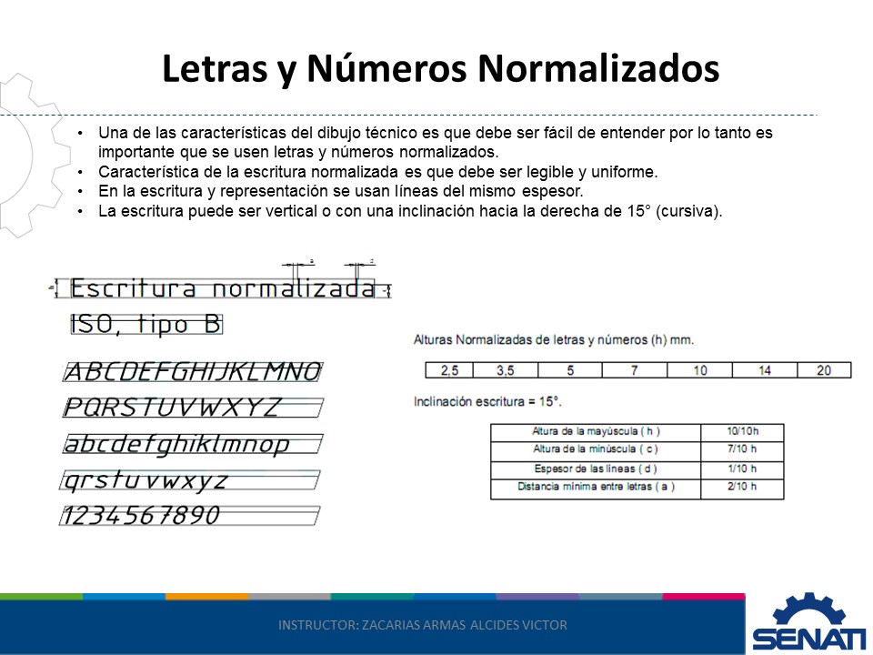 Dibujo Tecnico: ESCALAS Y LETRAS NORMALIZADAS