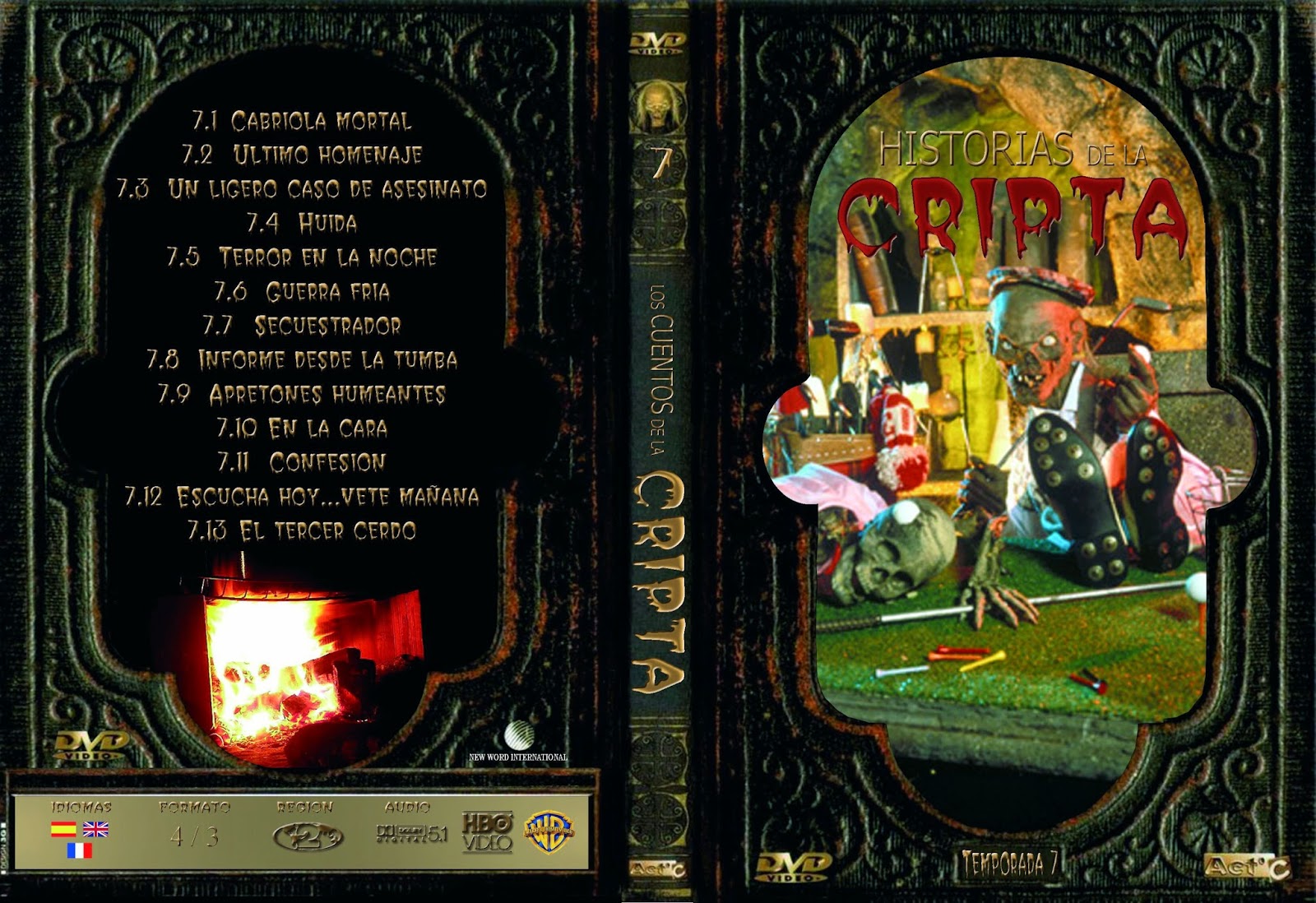 ESTRENOS EN BLU RAY CUENTOS DE LA CRIPTA SEPTIMA TEMPORADA ESTRENOS EN BLU RAY CUENTOS DE LA CRIPTA SEPTIMA TEMPORADA