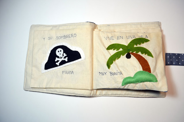 libro de tela pirata libro de tela pirata