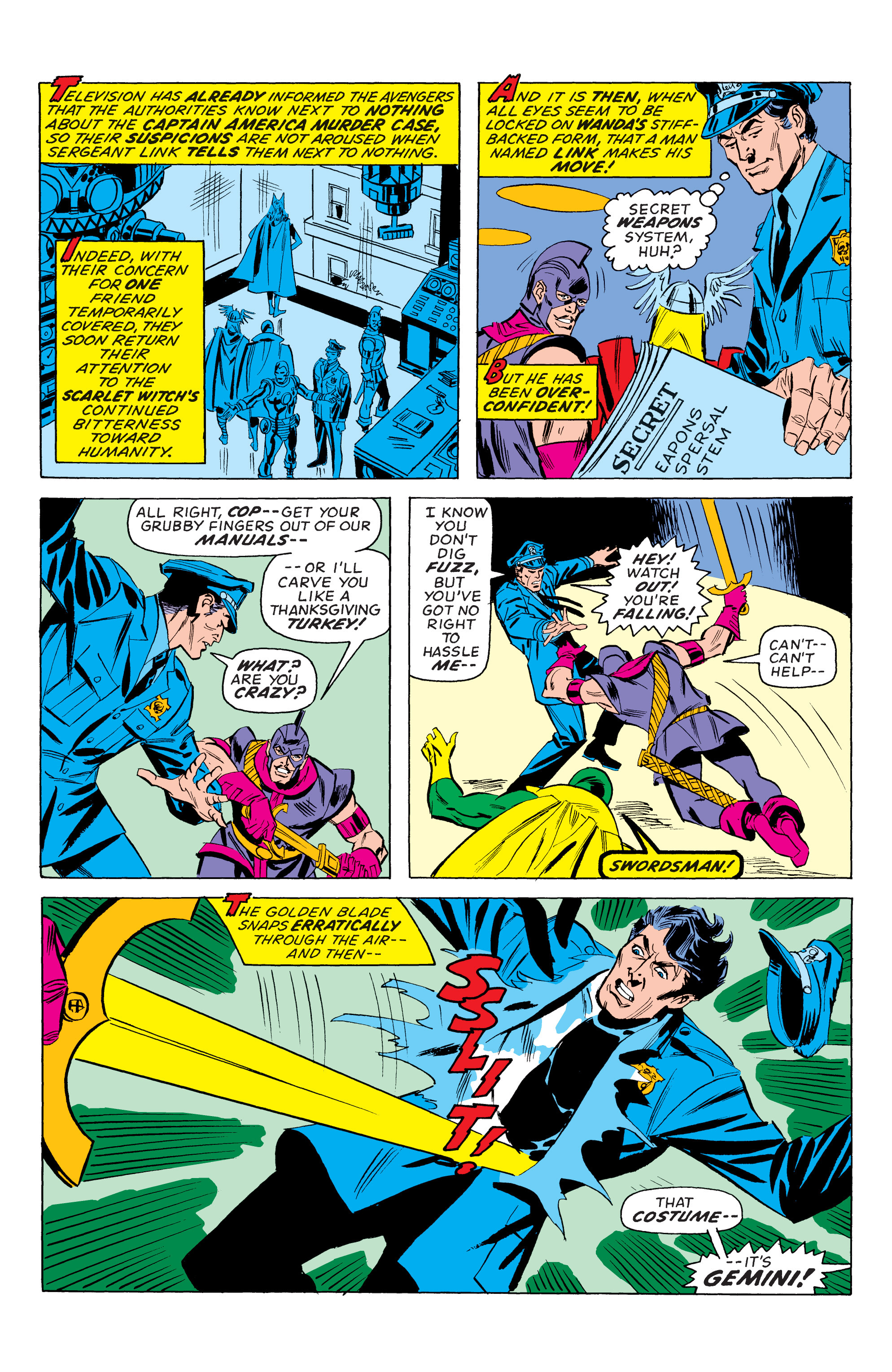 Read online Marvel Masterworks: The Avengers comic -  Issue # TPB 13 (Part 1) - 13