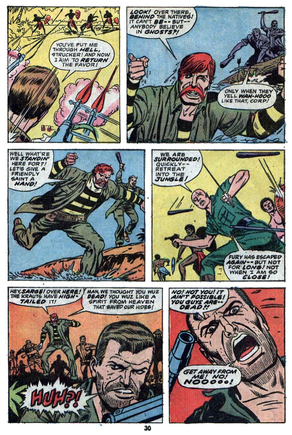 Read online Sgt. Fury comic -  Issue #114 - 32