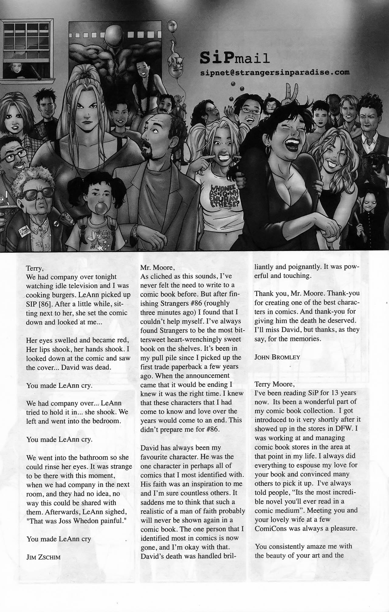 Read online Strangers in Paradise comic -  Issue #88 - 22