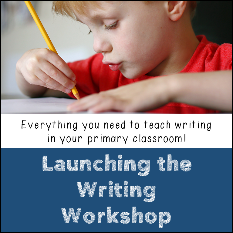 How to Launch Your Writing in Kindergarten and First Grade