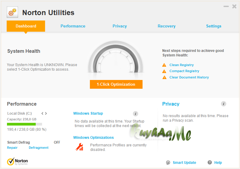 Symantec Norton Utilities 16.0.3.44 Full Version kuyhAa