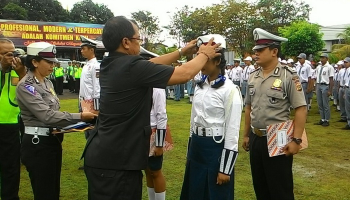 Bupati Tabanan Melantik 1.124 Patroli Keamanan Sekolah