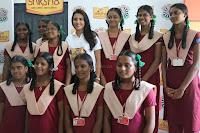 Actress Priya Anand in T Shirt with Students of Shiksha Movement Events 11.jpg Actress Priya Anand in T Shirt with Students of Shiksha Movement Events 11.jpg