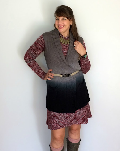  A sweater dress is a must have for fall and winter, so I am sharing four ways to style it.