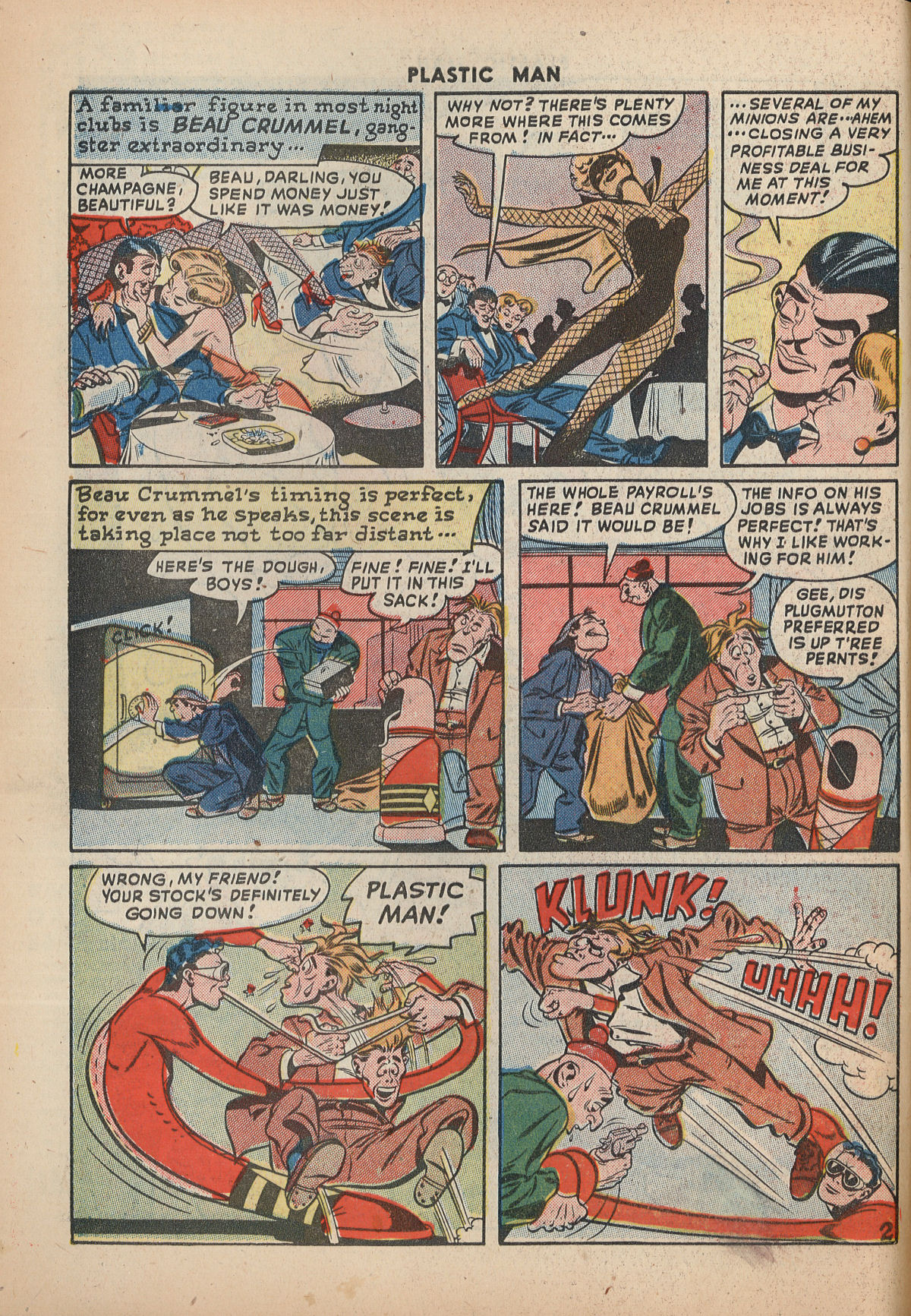 Read online Plastic Man (1943) comic -  Issue #15 - 4