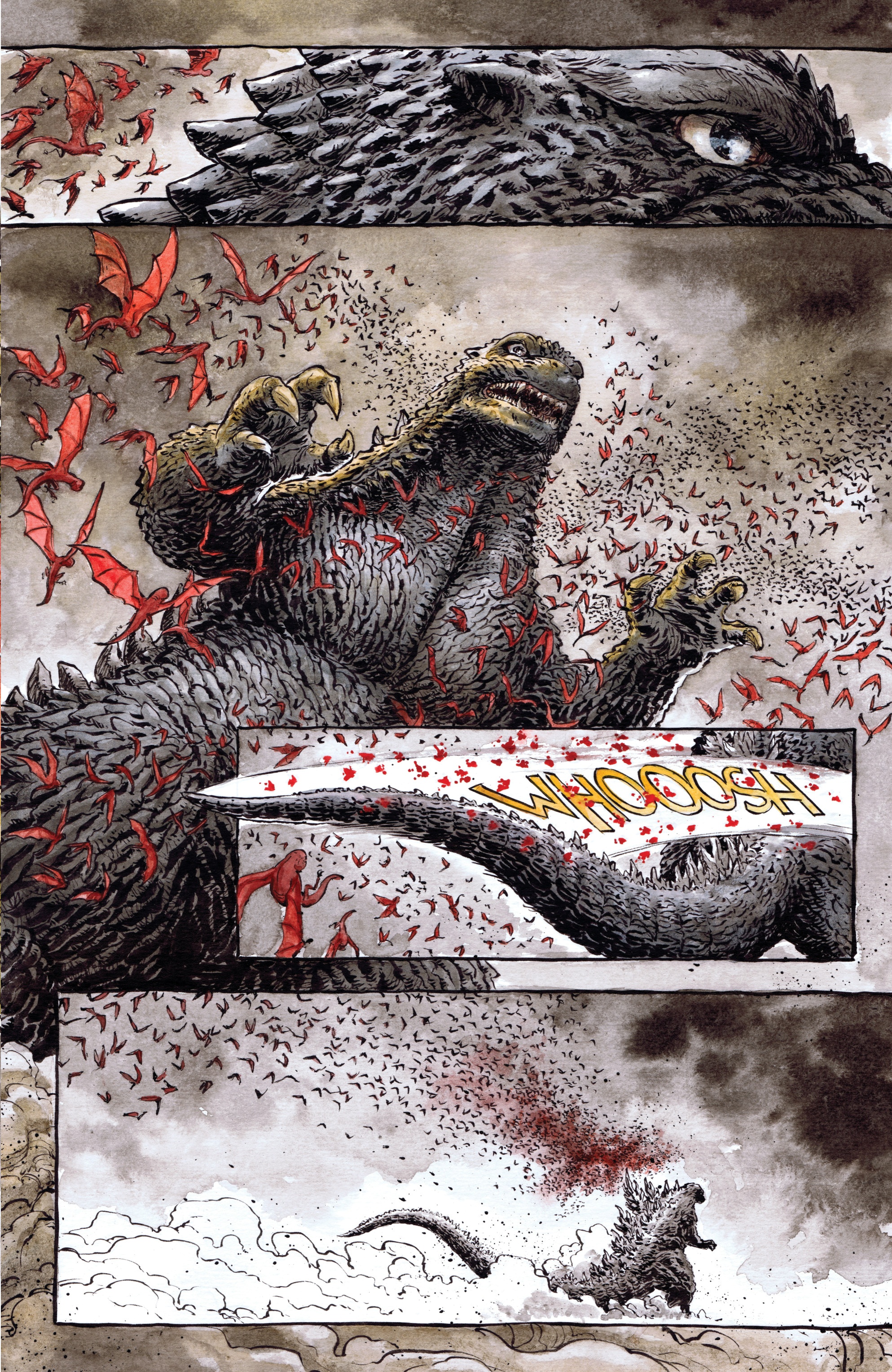 Read online Godzilla in Hell (2015) comic -  Issue #5 - 9