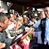 Presiden Jokowi dan Ibu Iriana Blusukan ke Pasar Sentral Gorontalo