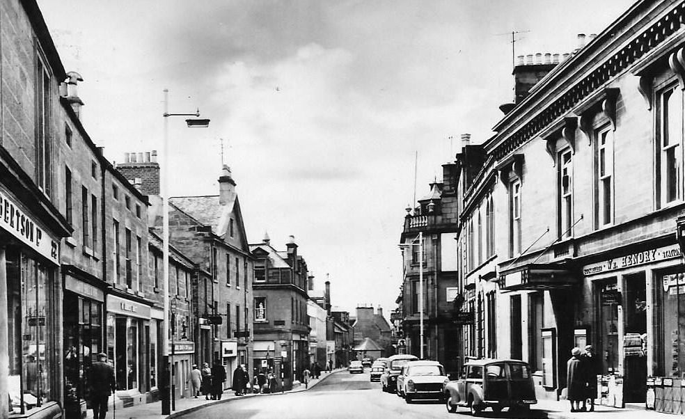 Tour Scotland Old Photograph Swan Street Brechin Scotland