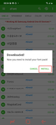 How to Change Fonts on Samsung Android 10 for free 3