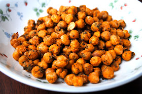 Stephanie's Cooking: Buffalo Ranch Roasted Chickpeas