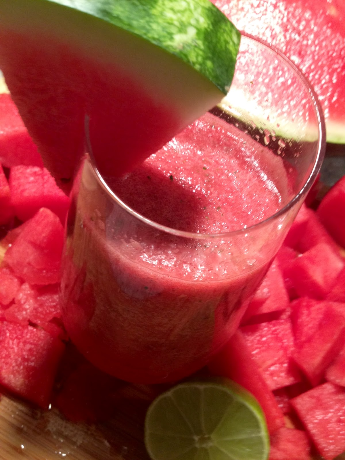 The Bombshell Diet Skin Glow Smoothie Watermelon Cantaloupe Cooler
