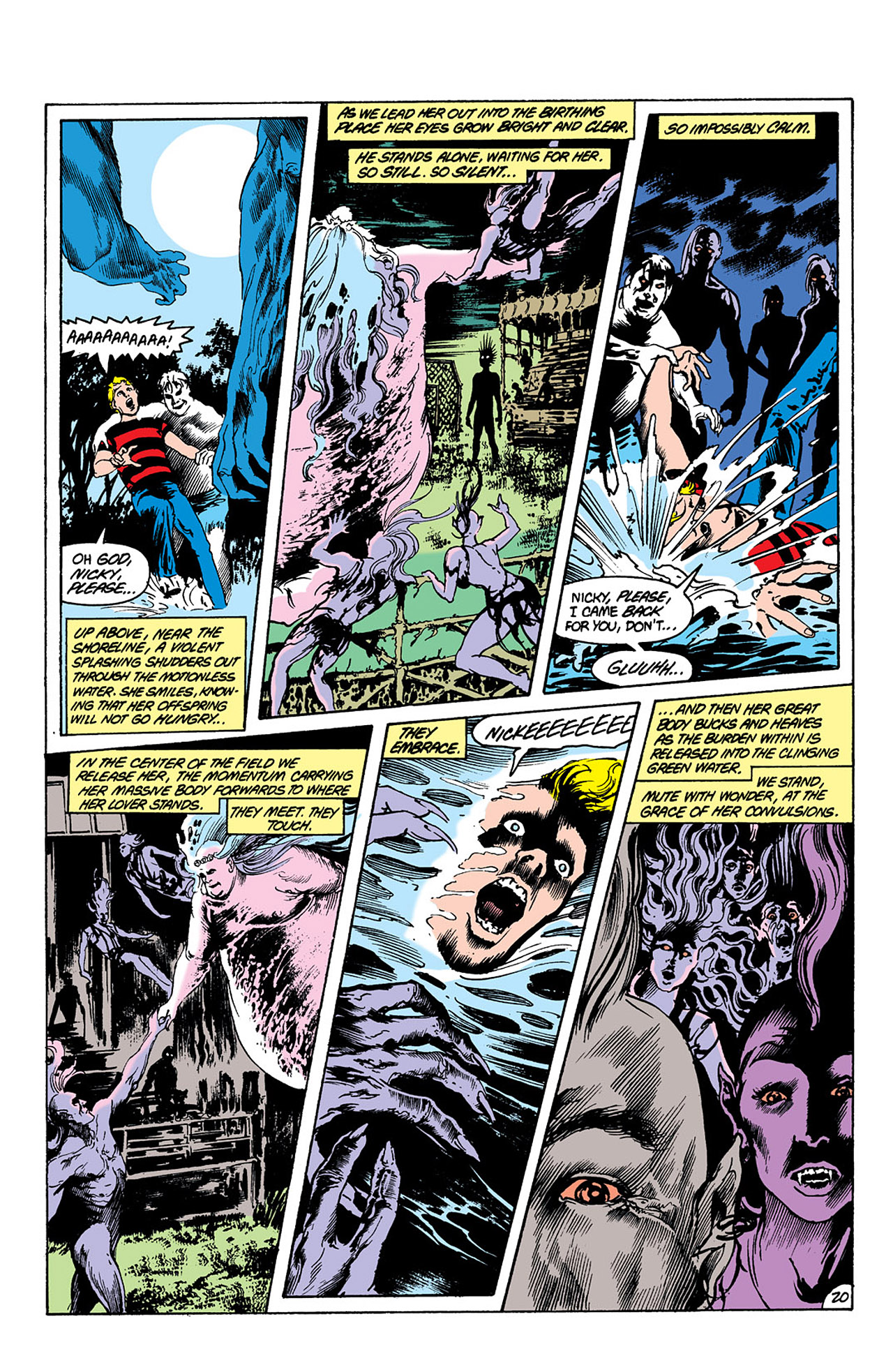 Swamp Thing (1982) Issue #38 #46 - English 20