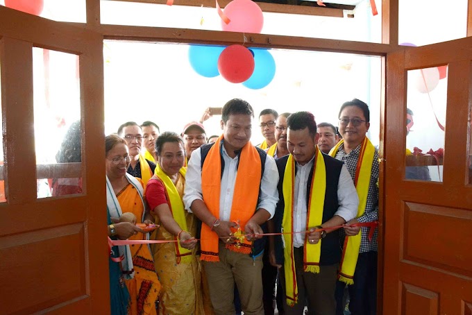 10 beded Primary Health Centre Inaugurated by CEM D Gorlosa at Khepre