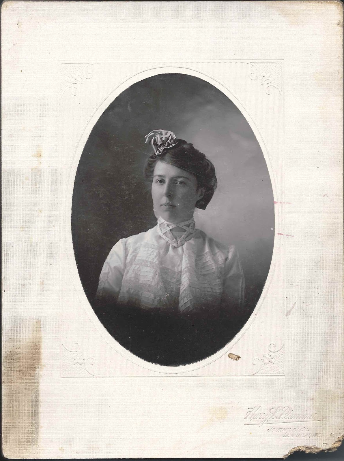 Heirlooms Reunited: 1903 Photograph of Lena Alice Davis of Auburn, Maine