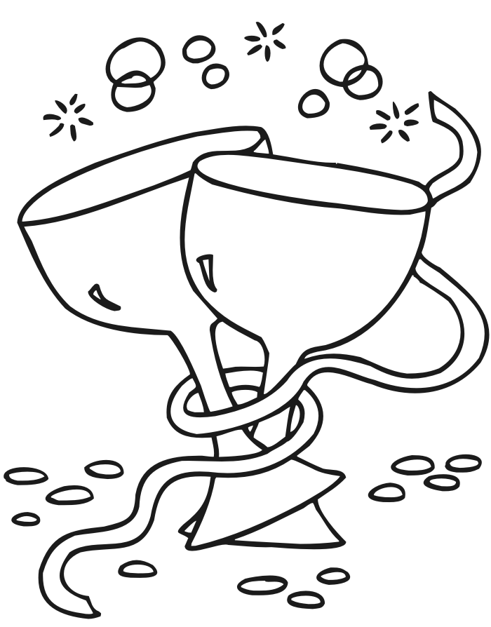 Free Wine Coloring Pages