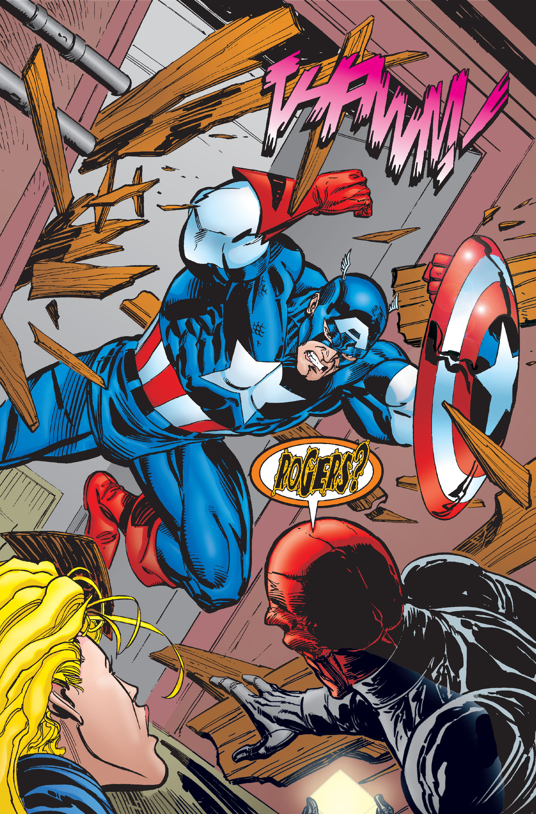Read online Captain America (1968) comic -  Issue #448 - 29
