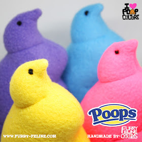 The Poops Marshmallow Plushes by Furry Feline Creatives