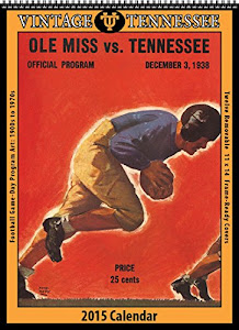 Tennessee Volunteers 2015 Vintage Football Calendar
