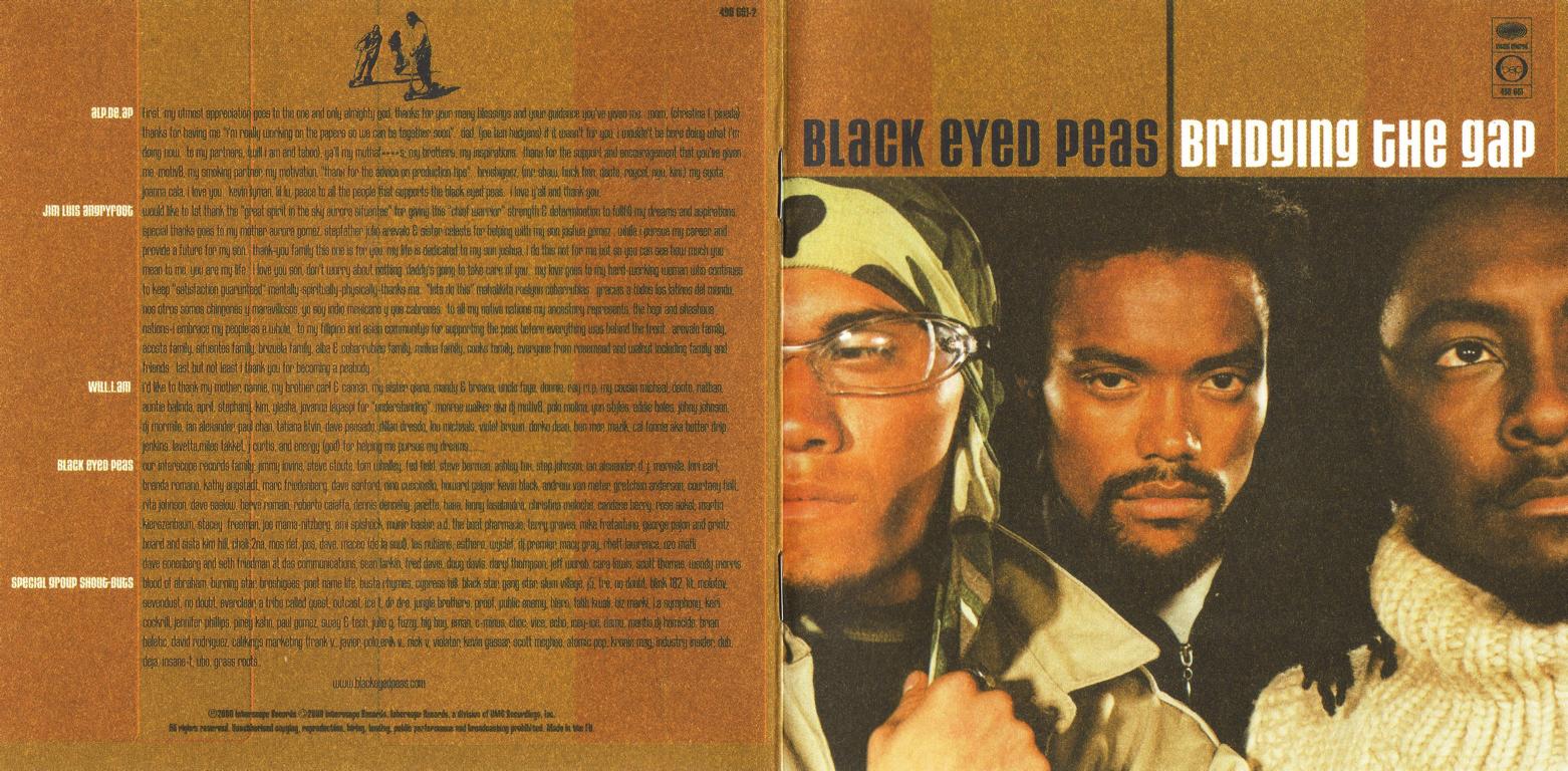 Bridging The Gap Black Eyed Peas BookletLandia.it