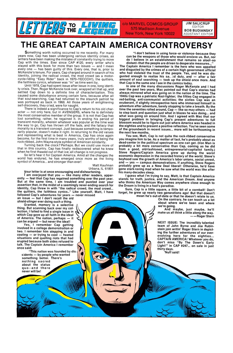 Captain America (1968) Issue #246 #161 - English 19