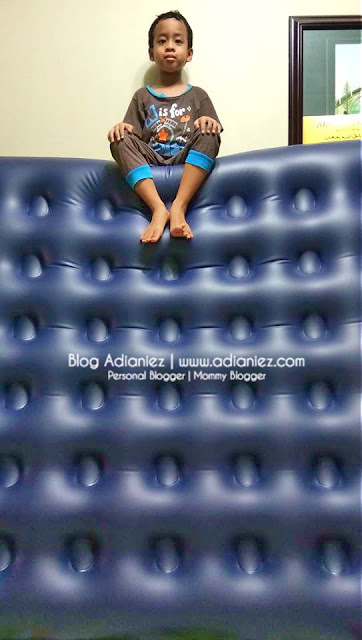 Travel Essentials | Portable Inflatable Double Queen Air Bed Mattress with 2 Pillow Cases