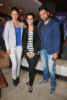 Preeti Desai and Abhay Deol at merchandise event