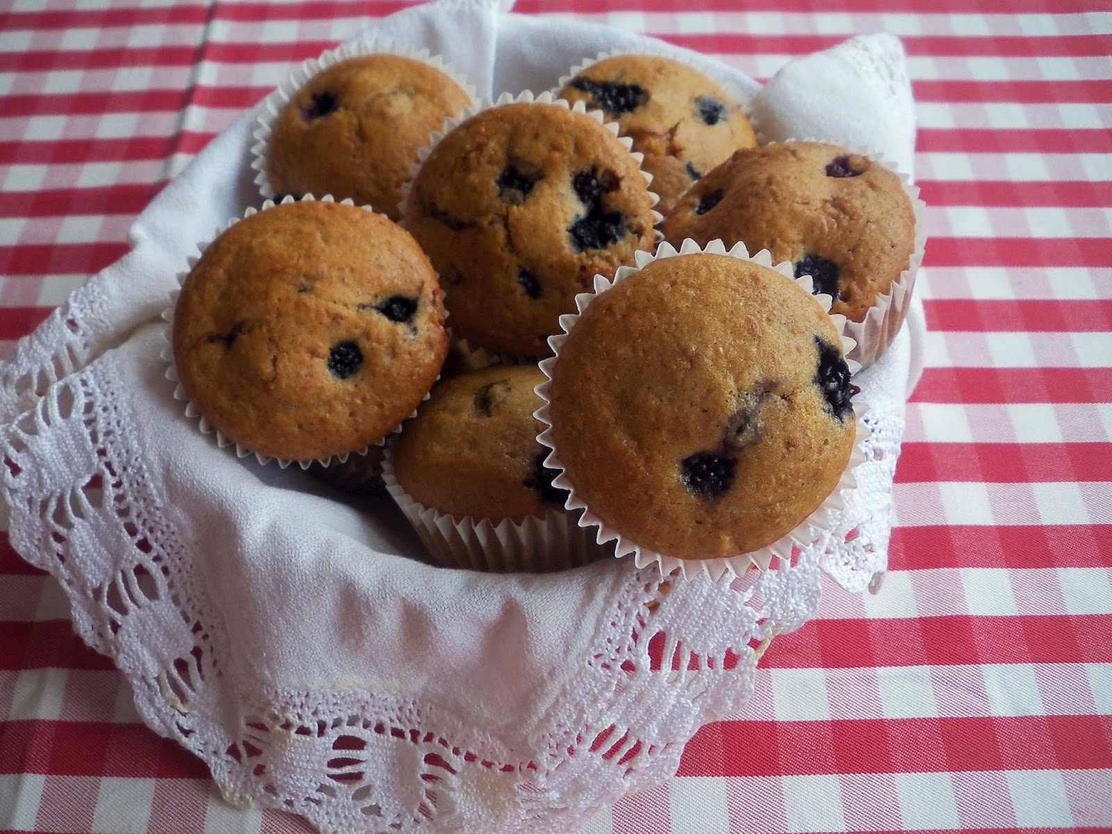 Aurea´s Kitchen Dulce Muffins de canela y frutos rojos. Reto Lorraine