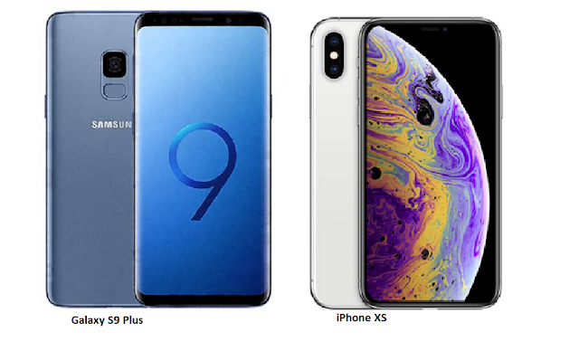 Tspn1 Samsung Galaxy S9 Plus Vs Iphone Xs Comparisons