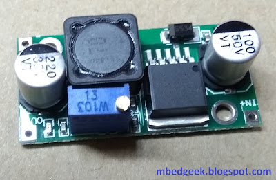 Commercially available LM2596 Converter Module