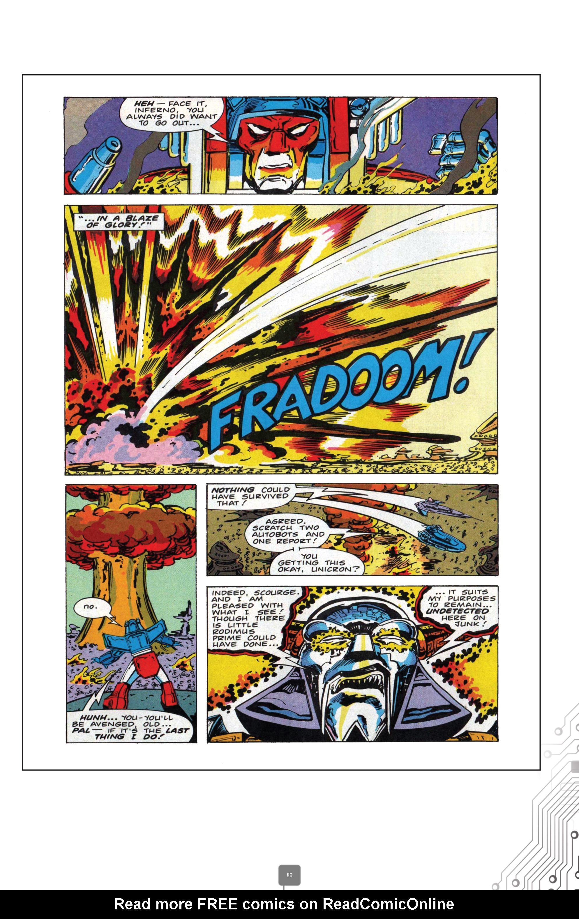 Read online The Transformers Classics UK comic -  Issue # TPB 5 - 87