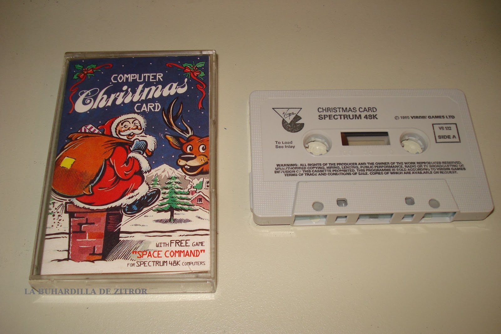 La buhardilla de Zitror: ZX Spectrum COMPUTER Christmas CARD