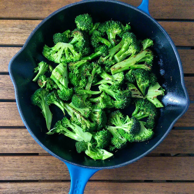 Seared Broccoli, Vegan Hoisin & Cast Iron Cooking Tips