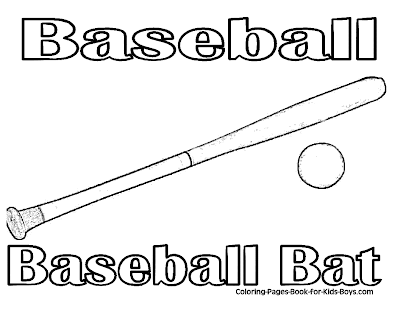 Sport Coloring Pages , Baseball Coloring Pages