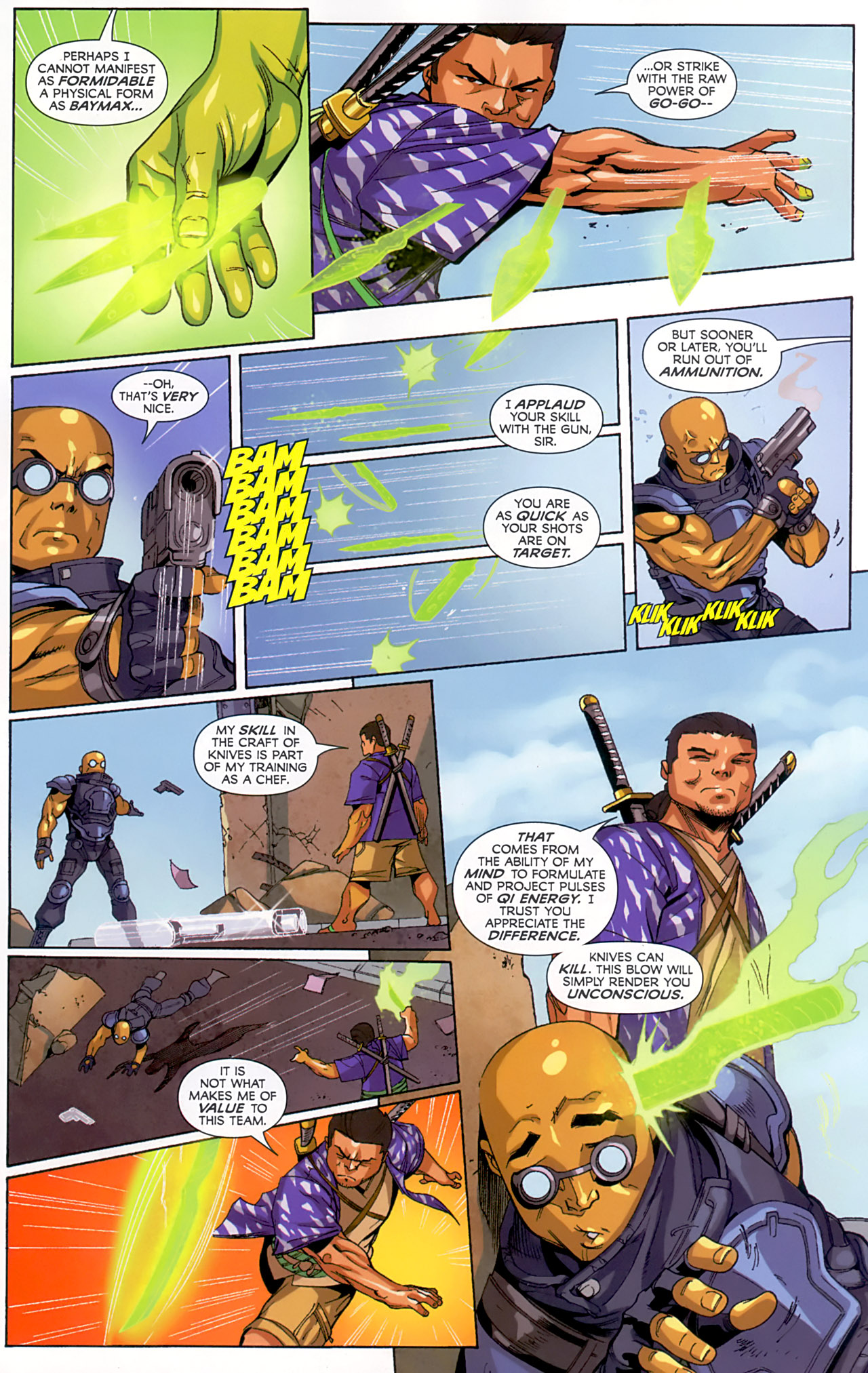 Read online Big Hero 6 (2008) comic -  Issue #1 - 18