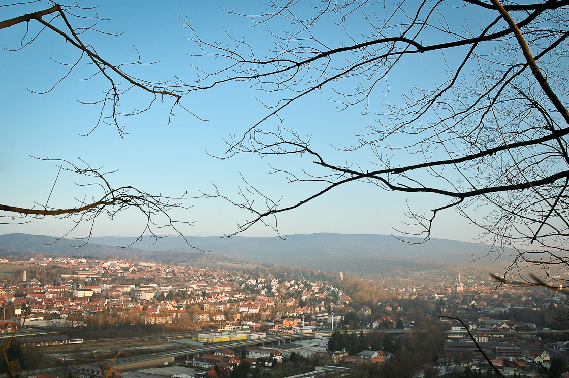 Harz Mit Der Schmalspurbahn Von Wernigerode Auf Den Brocken