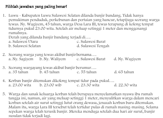 Soal Uts Smp Kelas 7 Semester 1 Kurikulum 2013 Soal Uts Smp Kelas 7 Semester 1 Kurikulum 2013