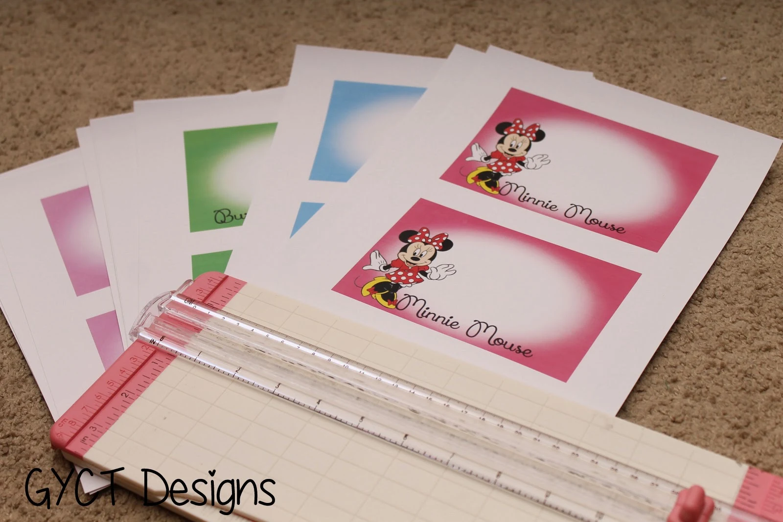 DIY Character Autograph Books and Printables by GYCT