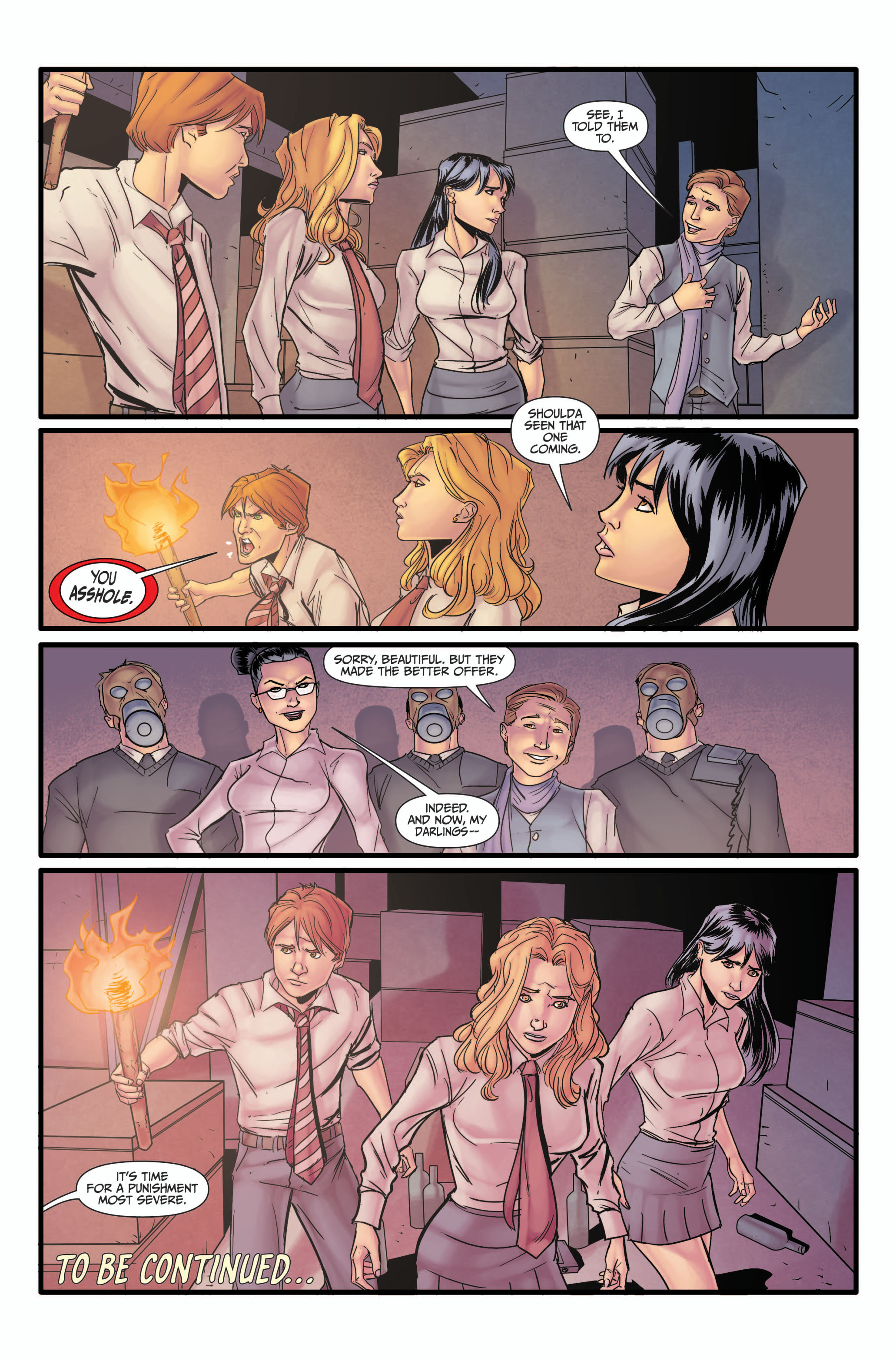 Read online Morning Glories comic -  Issue #4 - 28