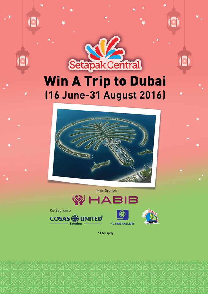 Pelancongan Kini Malaysia (Malaysia Tourism Now) Win A Trip to