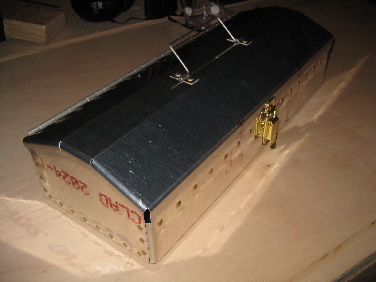 E's Van's RV14A Practice Toolbox kit complete.