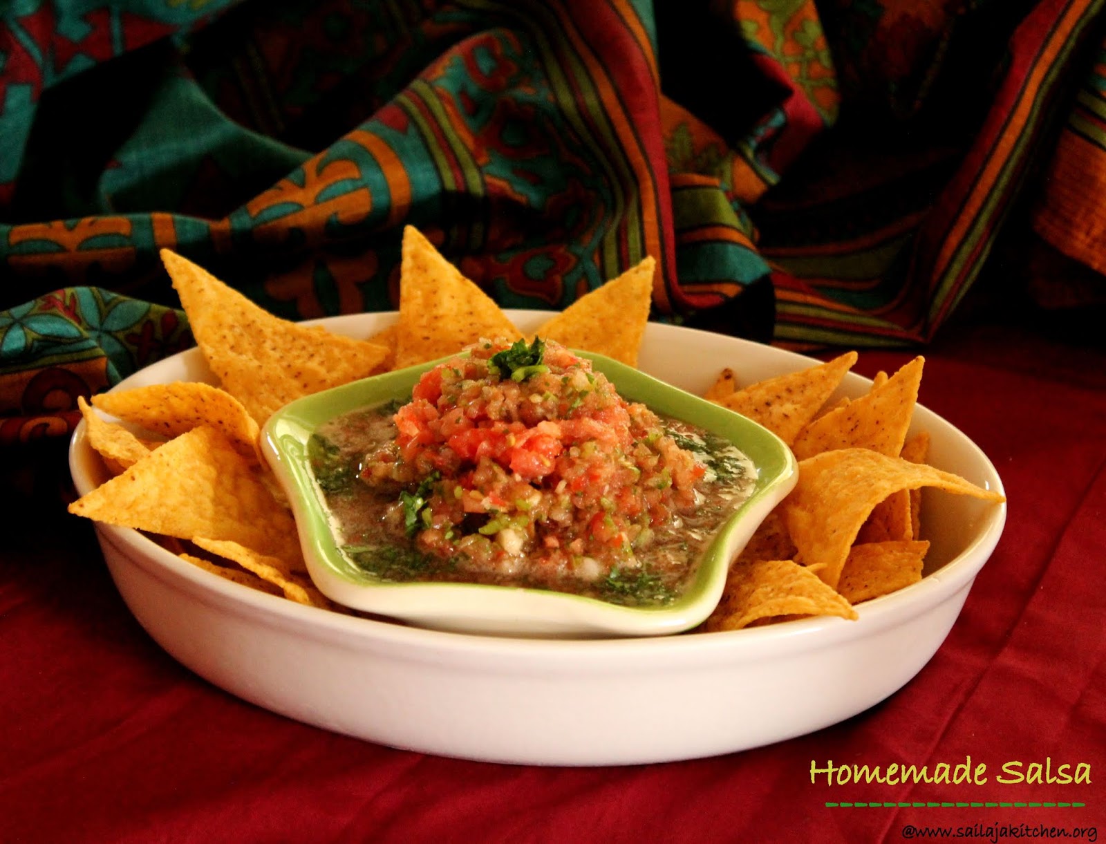 Sailaja Kitchen...A site for all food lovers! Salsa Recipe / Fresh