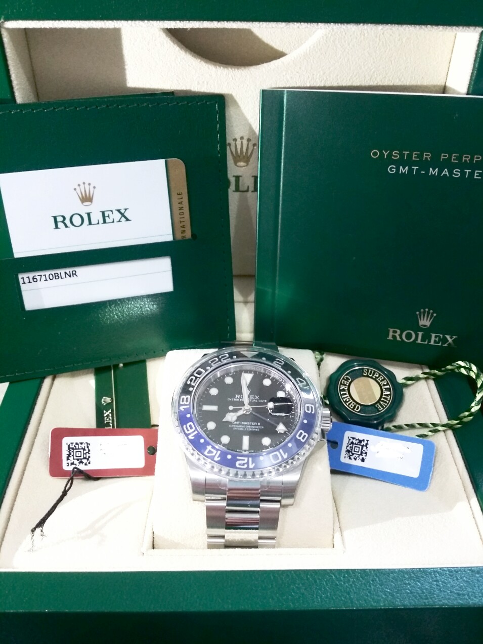 Hong Kong Watch Fever 香港發燒友 Rolex GMT Master II Blue Black Available