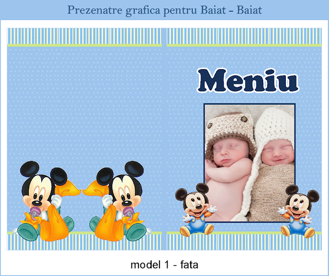 meniuri botez gemeni cu fotografie