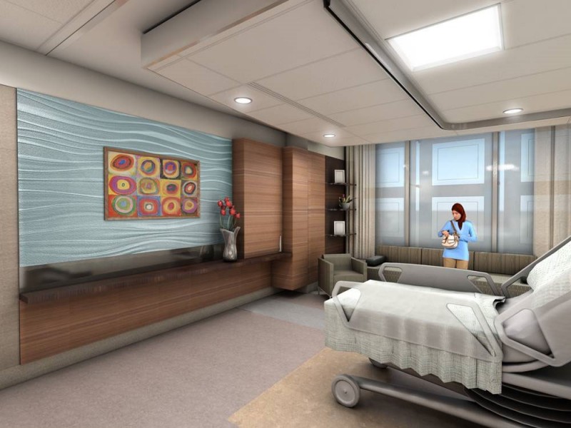 University Hospital In Dubai, UAE Interior Contemporer Interior