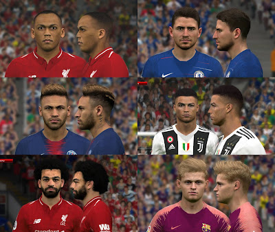 PES 2017 Facepack January 2019 by BenHussam